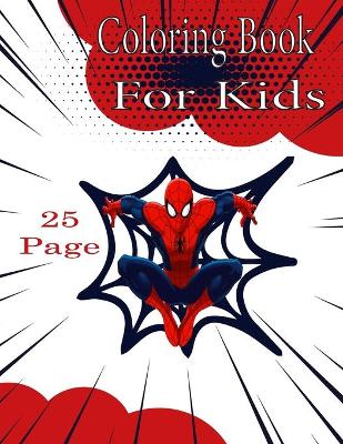 Book cover for Coloring Book For Kids, 25 Page,