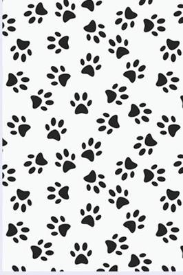 Book cover for Paw Print Notebook