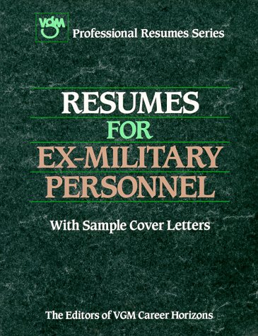 Cover of Resumes for Ex-Military Personnel