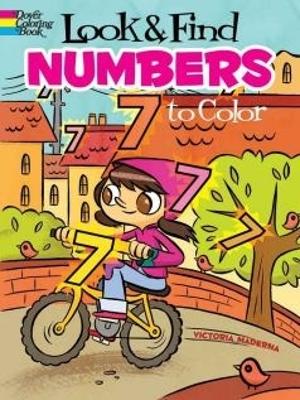 Book cover for Look & Find Numbers to Color