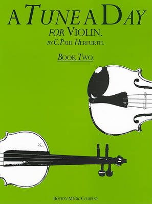 Book cover for A Tune a Day for Violin Book Two