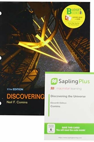 Cover of Loose-Leaf Version for Discovering the Universe 11E & Saplingplus for Discovering the Universe 11E (Six-Months Access)