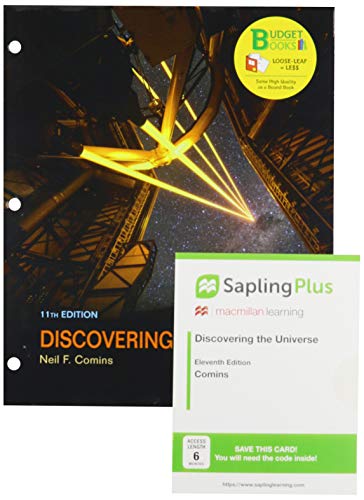 Book cover for Loose-Leaf Version for Discovering the Universe 11E & Saplingplus for Discovering the Universe 11E (Six-Months Access)