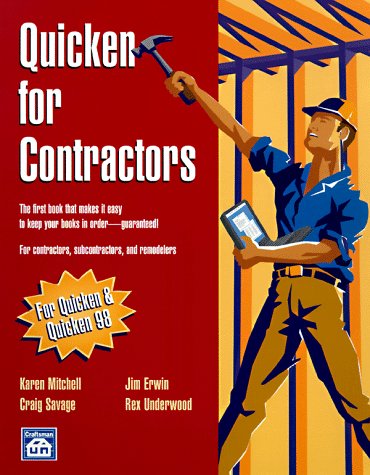 Book cover for Quicken for Contractors