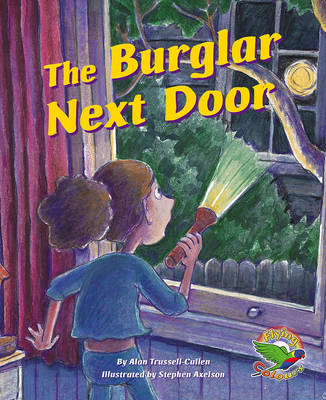 Book cover for The Burglar Next Door