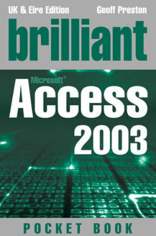 Cover of Brilliant Access 2003 Pocketbook