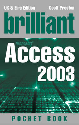 Book cover for Brilliant Access 2003 Pocketbook