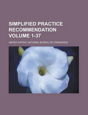 Book cover for Simplified Practice Recommendation Volume 1-37