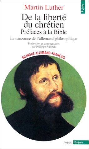 Book cover for de La Libert' Du Chr'tien, PR'Faces La Bible. La Naissance de L'Allemand Philosophique