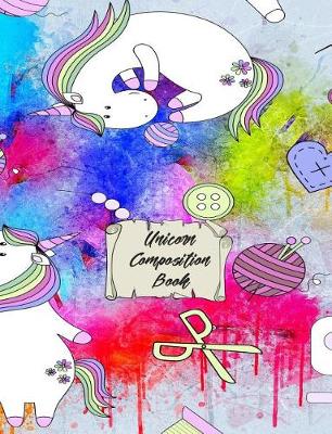 Book cover for Unicorn Composition Book