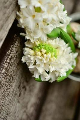 Book cover for Fresh Picked Hyacinth Flowers Journal