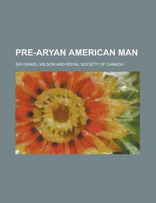 Book cover for Pre-Aryan American Man