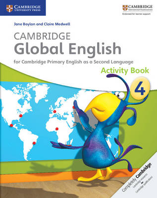 Book cover for Cambridge Global English Stage 4 Activity Book