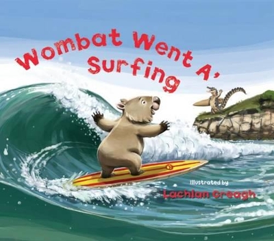 Book cover for Wombat Went A' Surfing