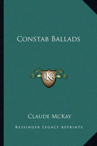 Cover of Constab Ballads Constab Ballads