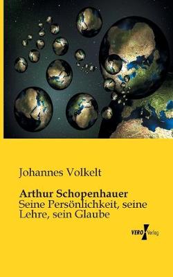 Book cover for Arthur Schopenhauer