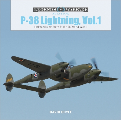 Book cover for P38 Lightning Vol.1: Lockheed's XP38 to P38H in World War II