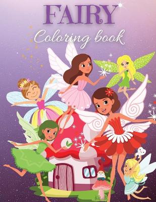 Book cover for Fairy Coloring book