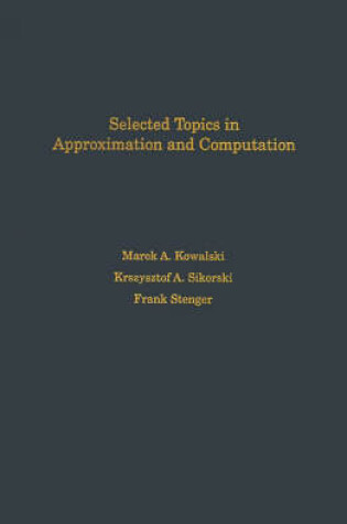 Cover of Selected Topics in Approximation and Computation