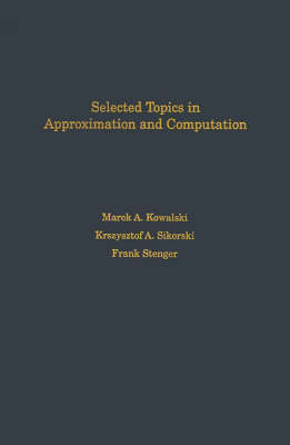 Cover of Selected Topics in Approximation and Computation