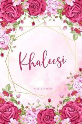 Cover of Khaleesi Weekly Planner
