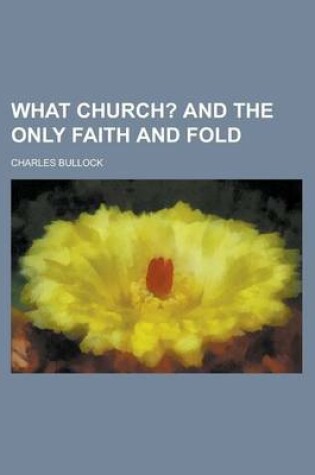 Cover of What Church?