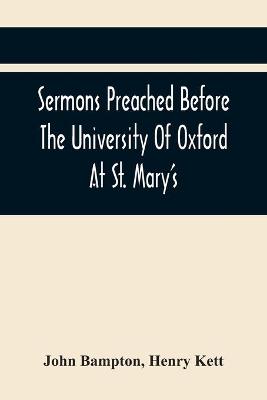 Book cover for Sermons Preached Before The University Of Oxford At St. Mary'S, In The Year Mdccxc, At The Lecture Founded