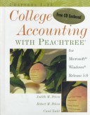 Book cover for College Accounting with Peachtree Update