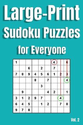 Cover of Large Print Sudoku Puzzles for Everyone Vol. 2