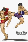 Book cover for Muay Thai libro para colorear