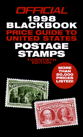 Book cover for The Official Blackbook Price Guide of United States Postage Stamps