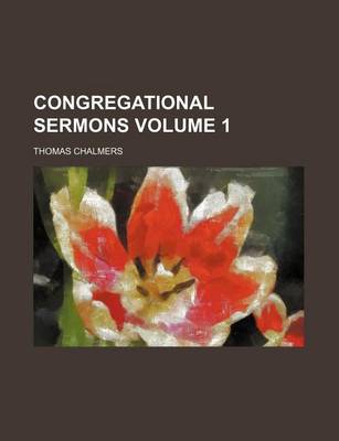 Book cover for Congregational Sermons Volume 1