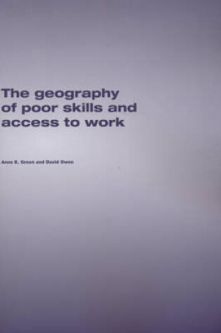 Cover of The Geography of Poor Skills and Access to Work