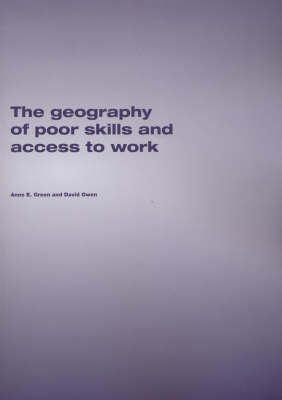 Book cover for The Geography of Poor Skills and Access to Work