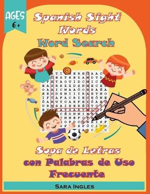 Book cover for Spanish Sight Words Word Search