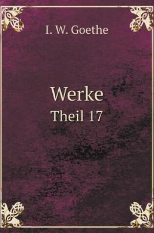 Cover of Werke Theil 17