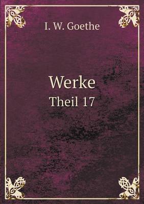 Book cover for Werke Theil 17