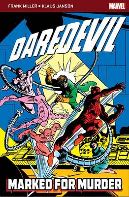 Book cover for Daredevil: Marked for Murder
