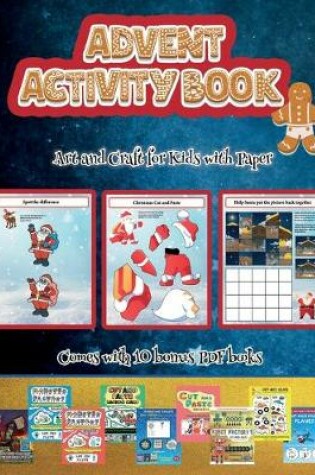 Cover of Art and Craft for Kids with Paper (Advent Activity Book)