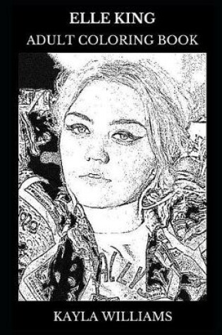 Cover of Elle King Adult Coloring Book