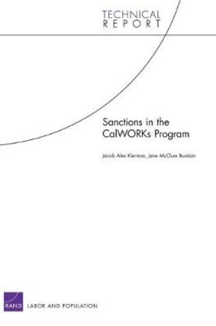 Cover of Sanctions in the CalWORKs Program