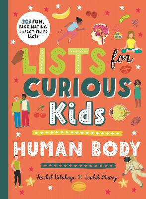 Cover of Lists for Curious Kids: Human Body
