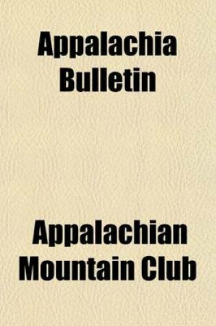 Cover of Appalachia Bulletin