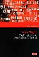 Book cover for del Retorno. Abecedario Biopolitico