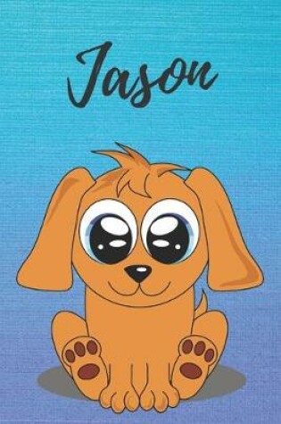 Cover of Jason dog coloring book / notebook / journal / diary