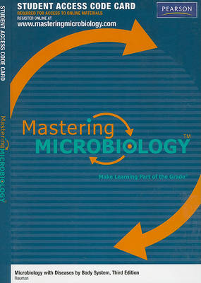 Book cover for Mastering Microbiology -- Standalone Access Card -- for Microbiology with Diseases by Body System
