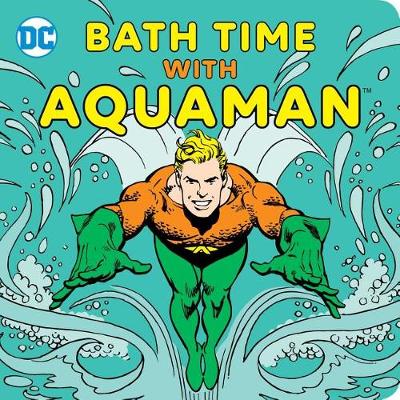 Book cover for Bath Time with Aquaman