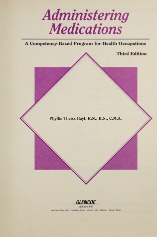 Cover of Administering Medications