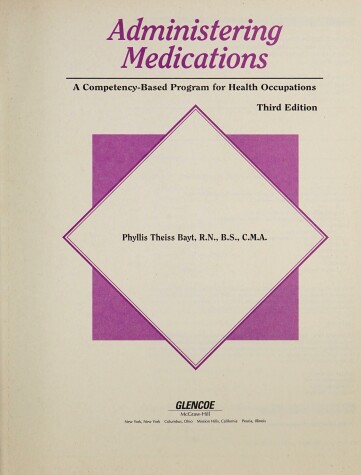 Cover of Administering Medications