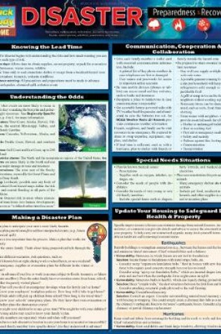 Cover of Disaster Preparedness & Recovery